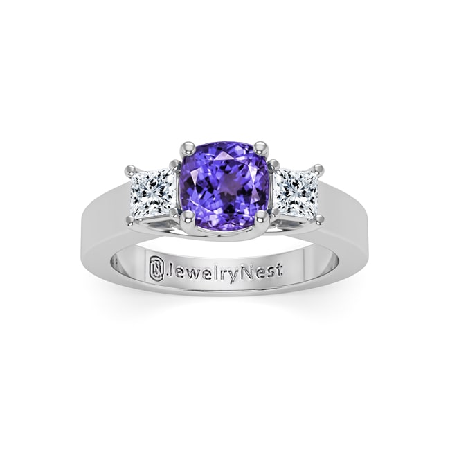 14k Gold Rose Cut Tanzanite Diamond Ring (1.52.cts.tw)