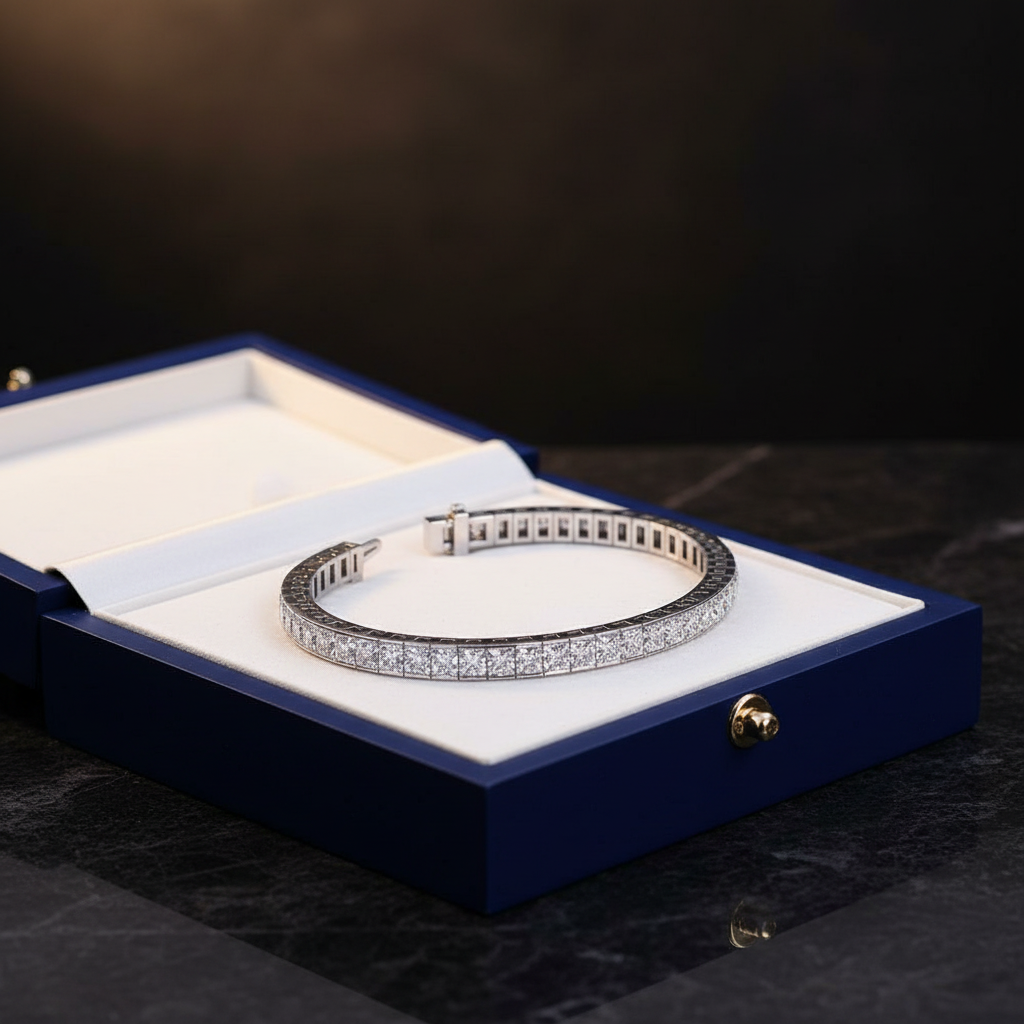 Tennis Bracelet - Jewelry Box