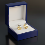 Two-Tone Huggie - Jewelry Box