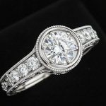 Vintage Diamond Ring - Close Up