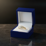 Vintage Round-Cut Ring - Jewelry Box