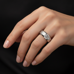 Wedding Band - On Model
