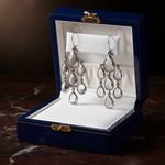 White Quartz Earrings - Jewelry Box