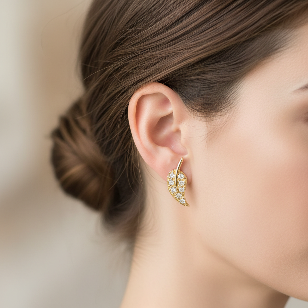 Yellow Diamond Leaf Climber - Worn