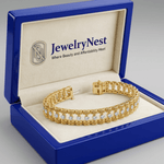 14k Solid Gold Diamond Tennis Bracelet (2.99 cts tw) - JewelryNest LLC