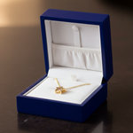 Yellow Gold Star Necklace - Jewelry Box