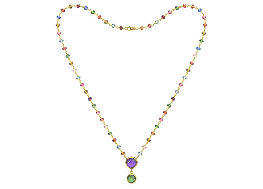 Semi-Precious Necklaces a Symphony of Colors 