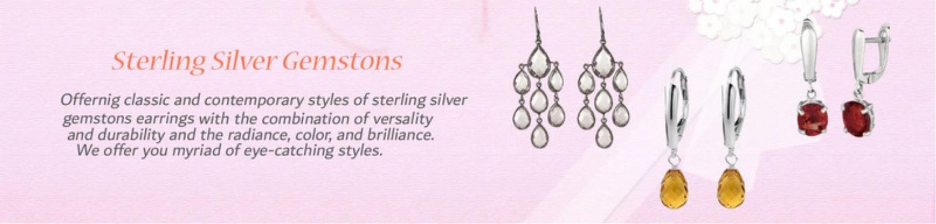 Sterling Silver Gemstones