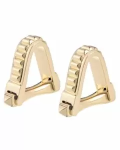 18K Solid Yellow Gold Reproduction Cufflink (14.5 gr.tw)